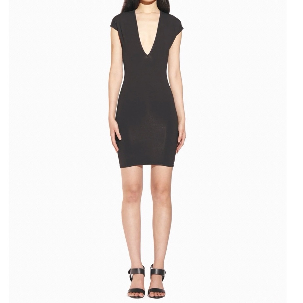 Travis Taddeo Veronica Dress in Black Size Small